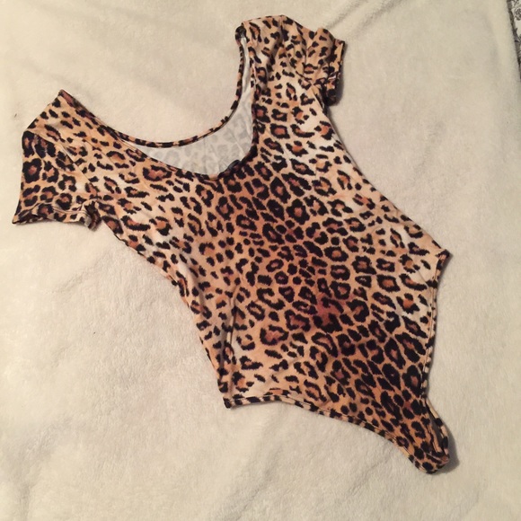 Cheetah leotard - Picture 2 of 2