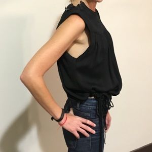 Isabel Marant Etoile sleeveless black top