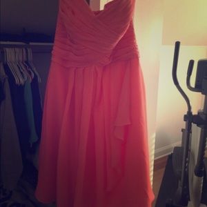 Strapless David Bridals Dress