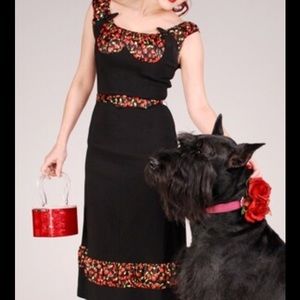 Pinup Bettie Page Cherry dress, 50's