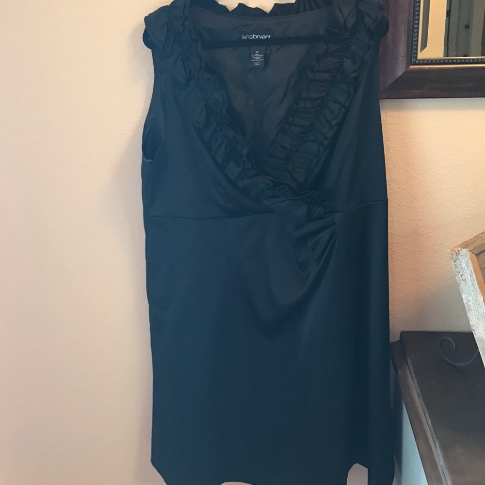 Black cocktail dress