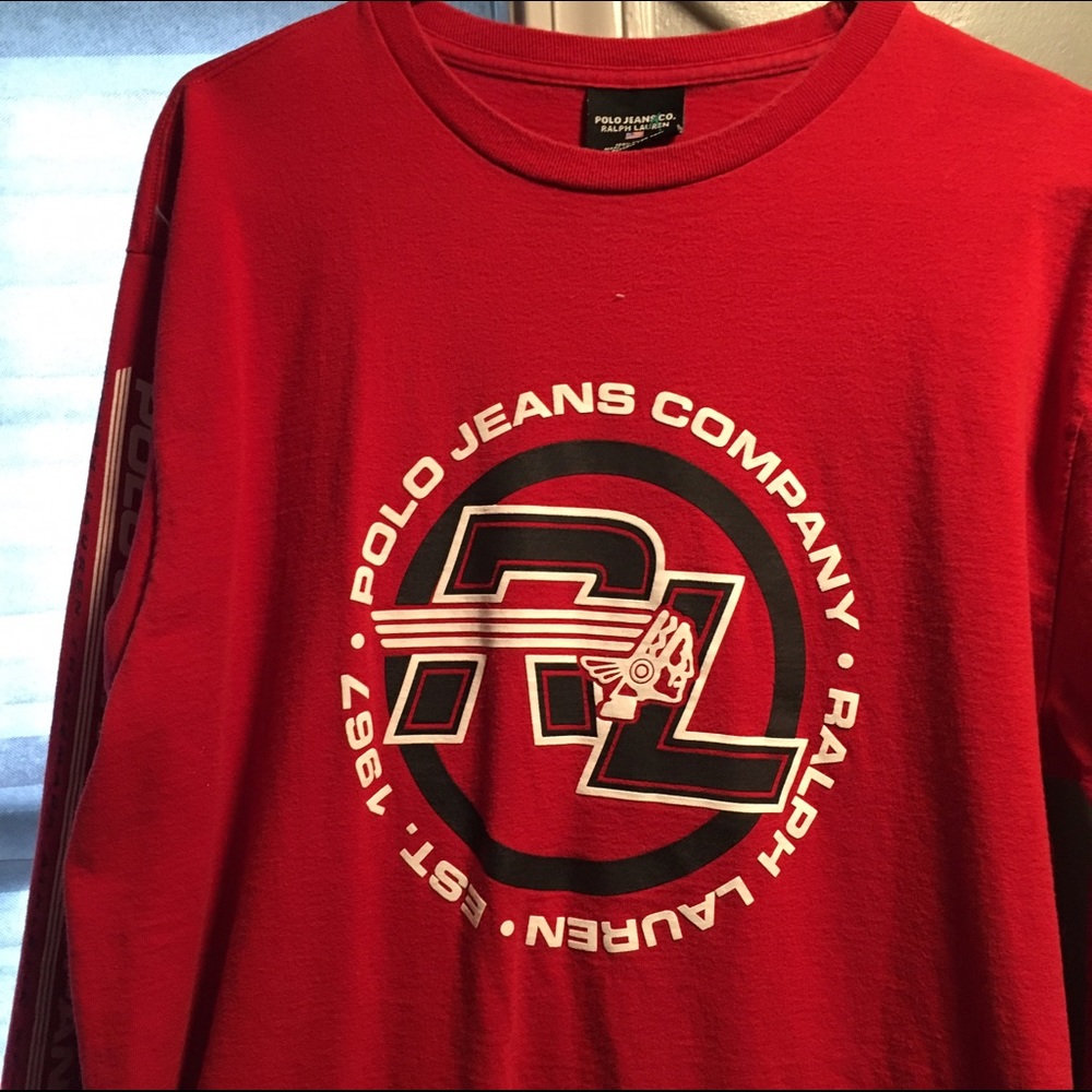 Polo Jeans Company Long Sleeve T Shirt!