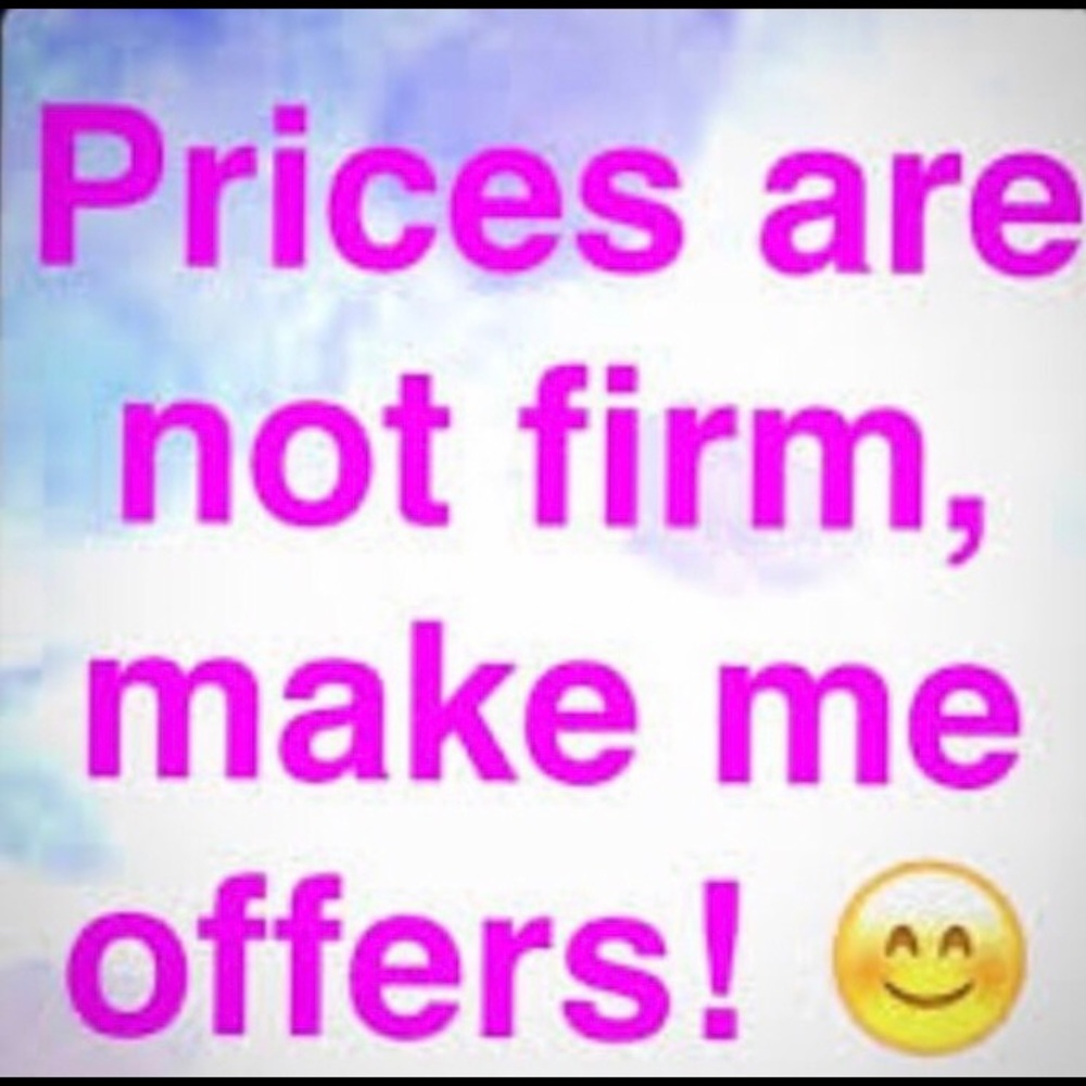Accepting reasonable offers!