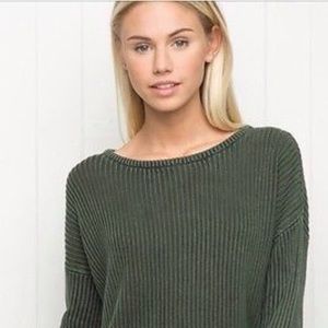 Brandy Melville Ollie sweater GREEN