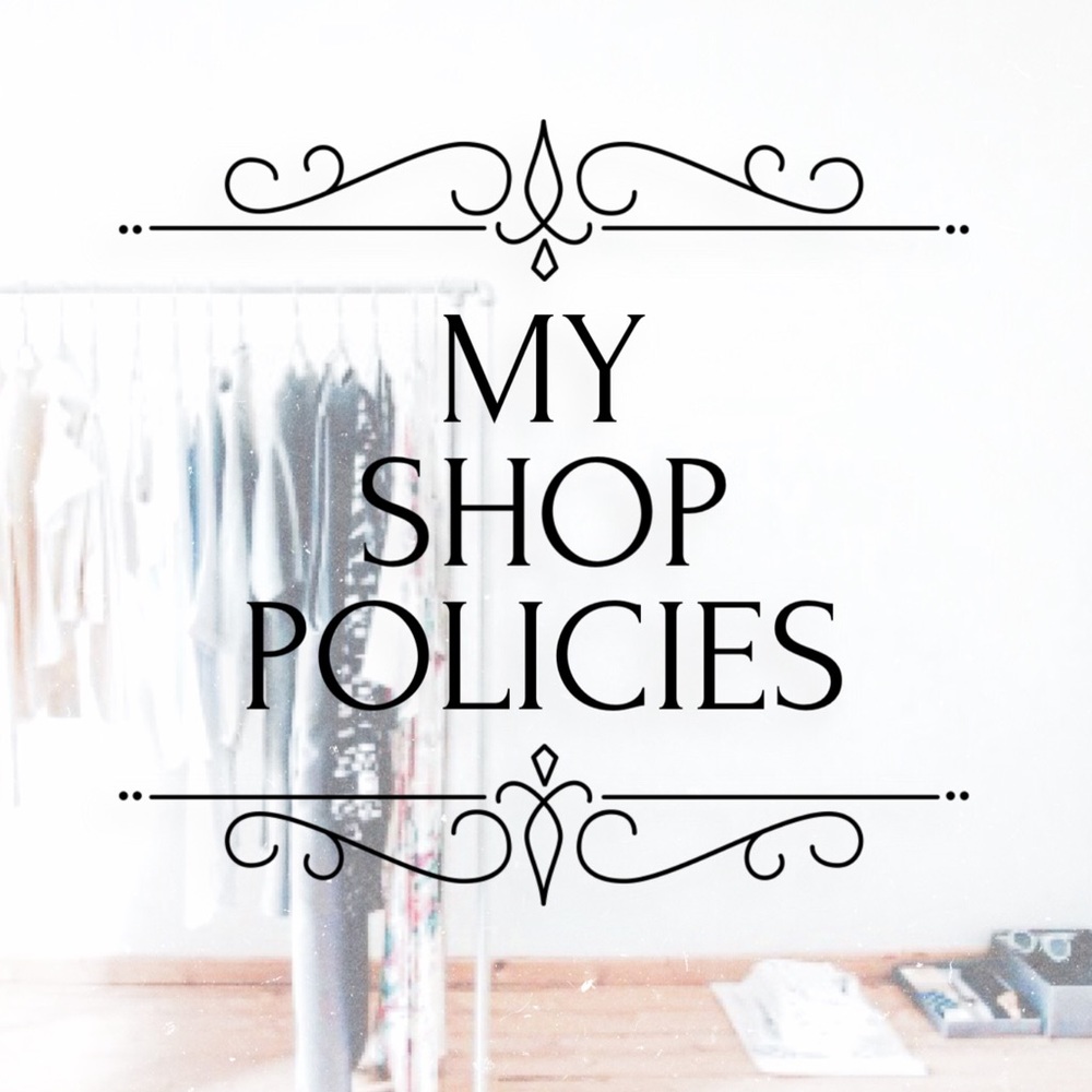 My Shop Policies