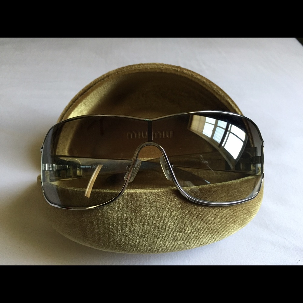 Miu Miu SMU52G 1BC-2Q1 120 2N Silver Frame