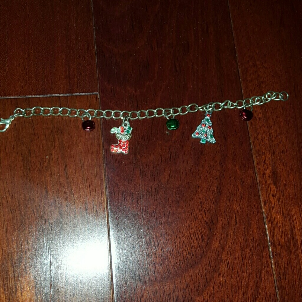 Christmas Jingle Bell Charm Bracelet