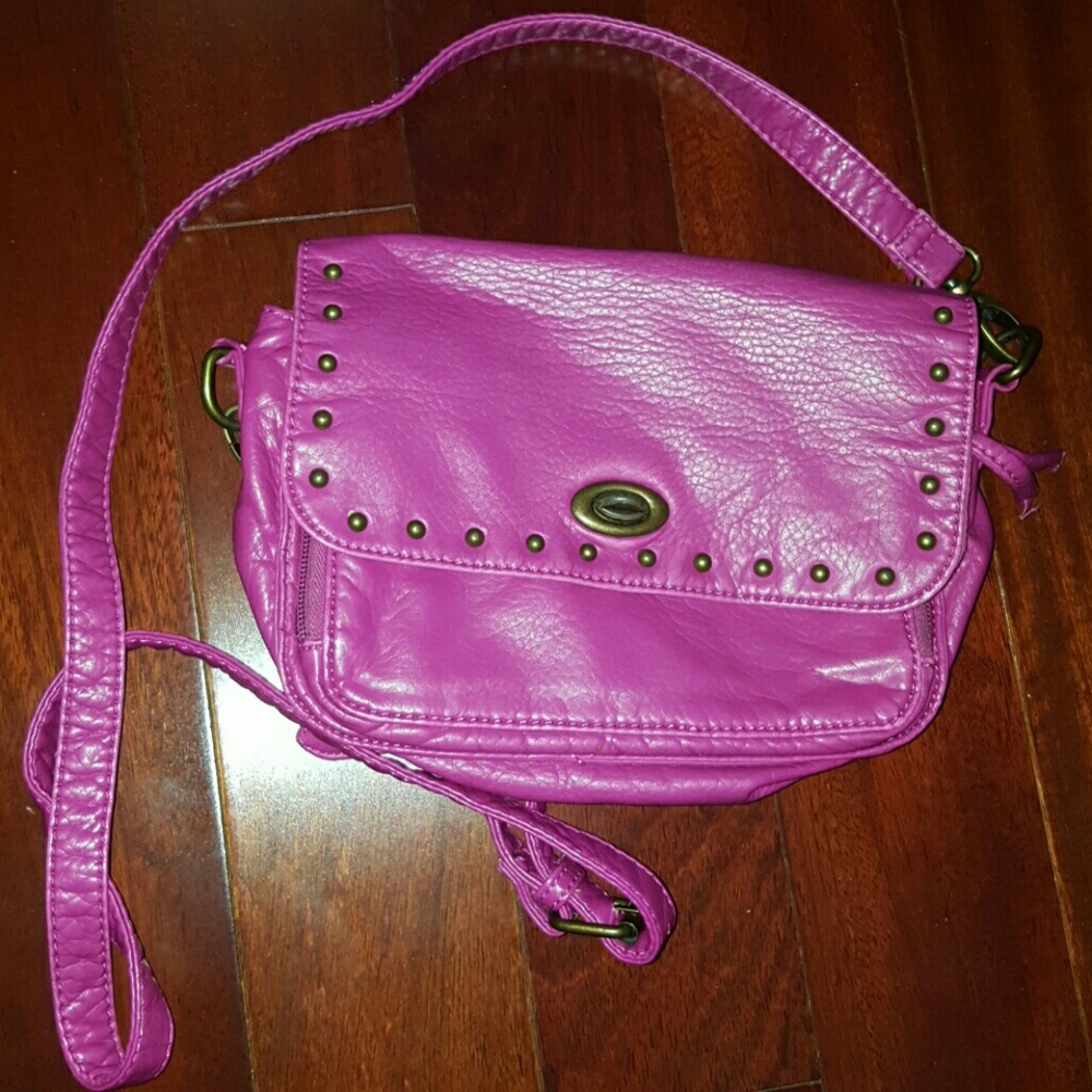 Pink Crossbody Bag