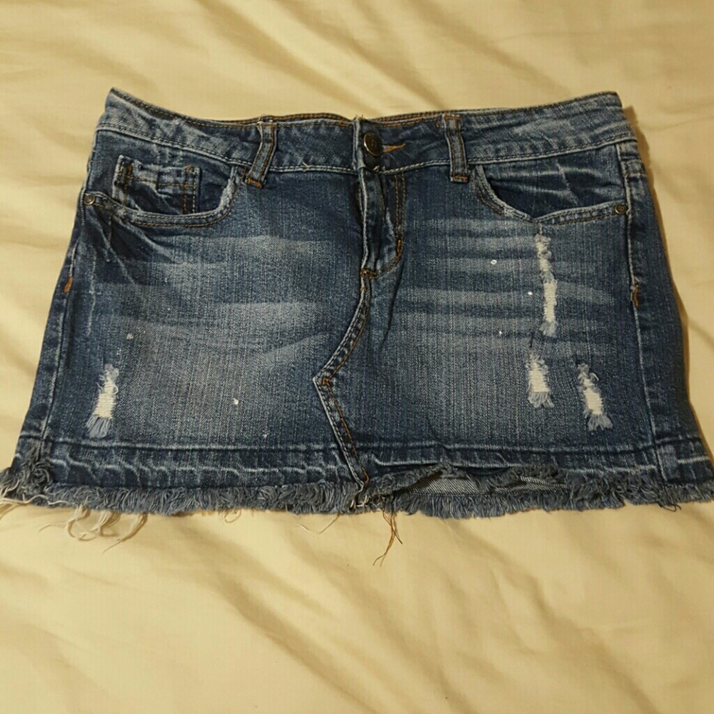 Jean skirt