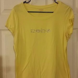100% AUTHENTIC BEBE LOGO TSHIRT