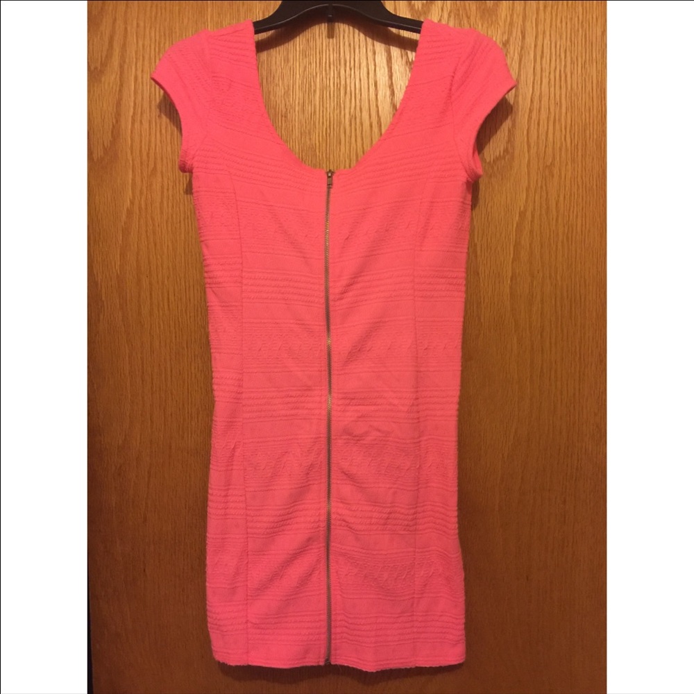 Neon Pink Dress - Picture 4 of 7