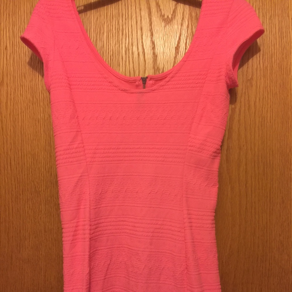 Neon Pink Dress - Picture 2 of 7