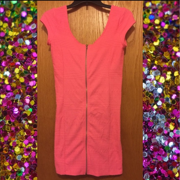 Neon Pink Dress - Picture 3 of 7