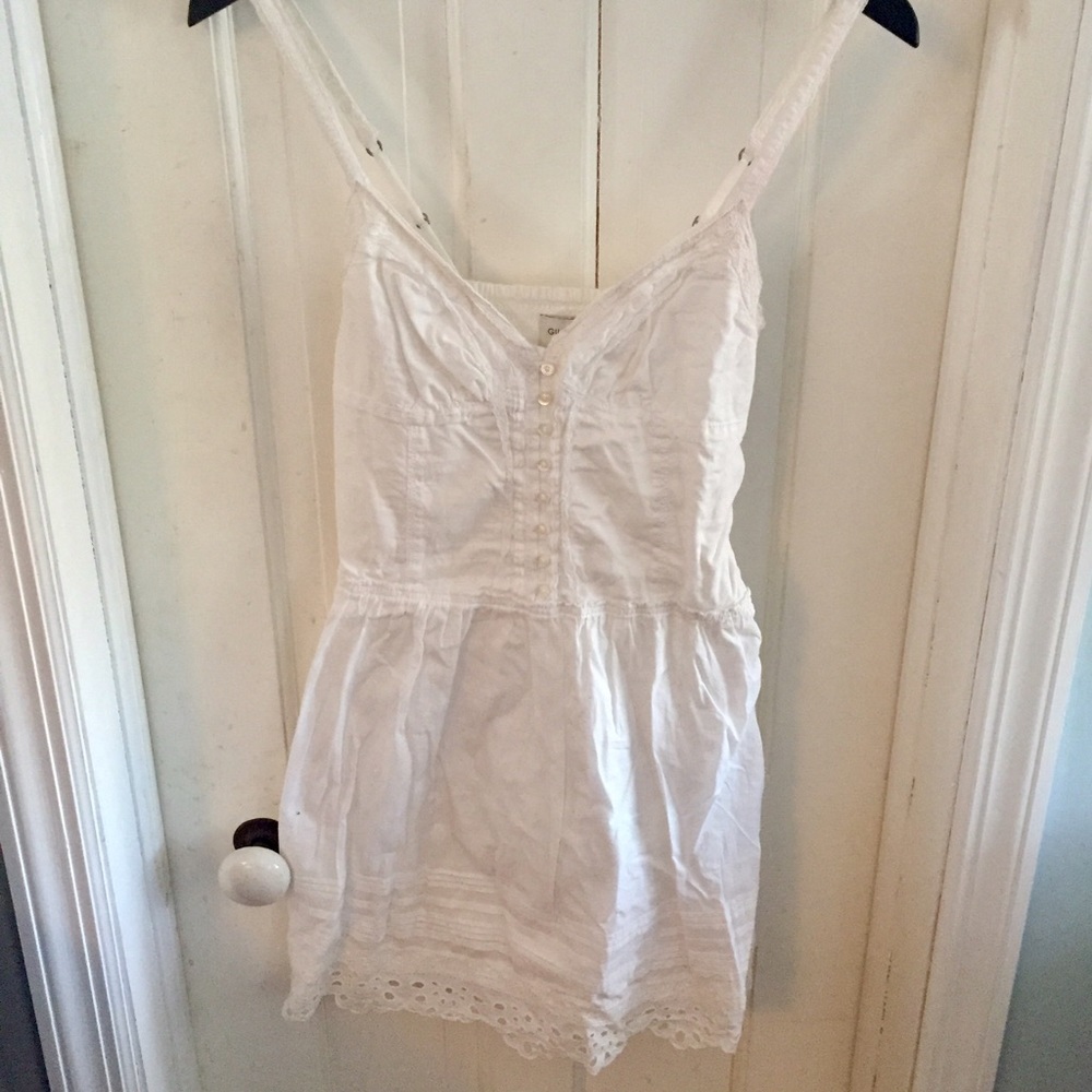 Gilly Hicks Delicate White Dress