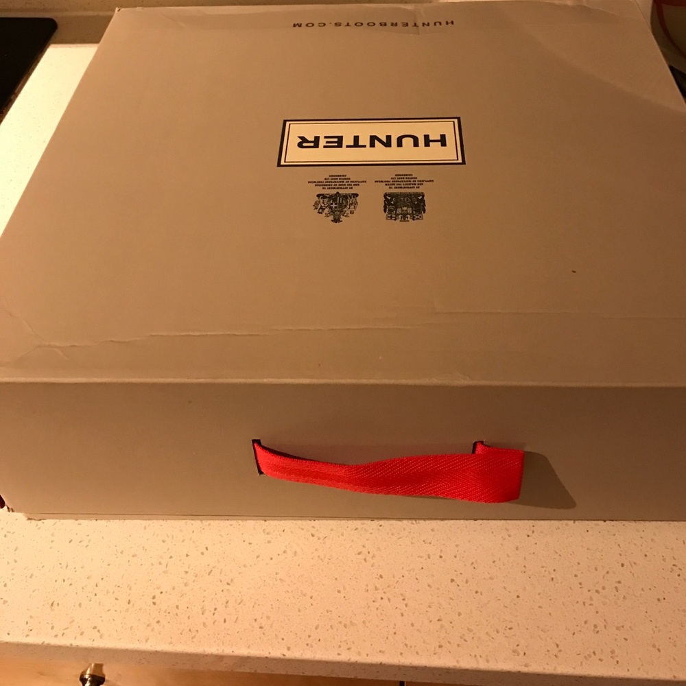 Brand New Black Mid Hunter Boots