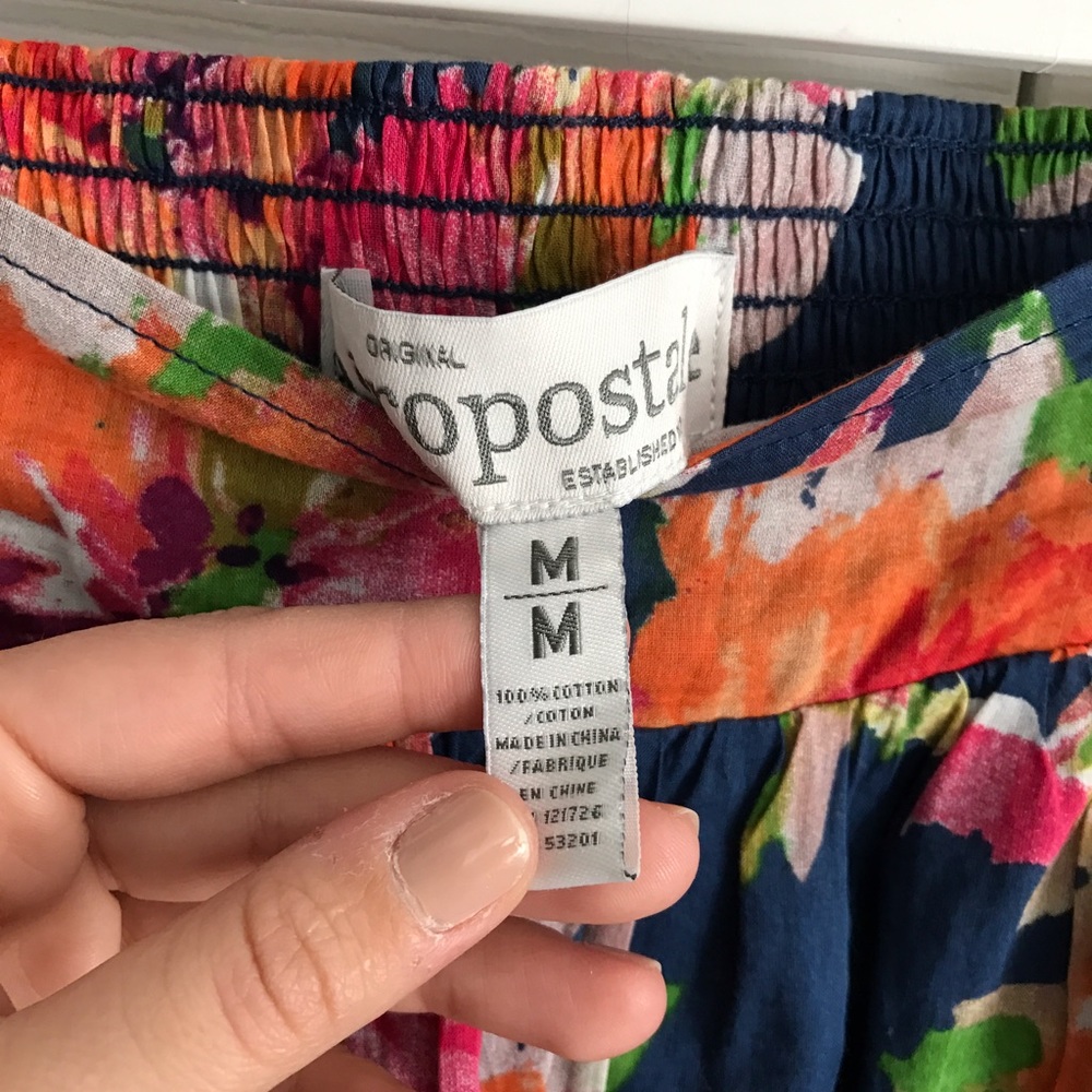 Floral Stretchy Skirt - Picture 4 of 4