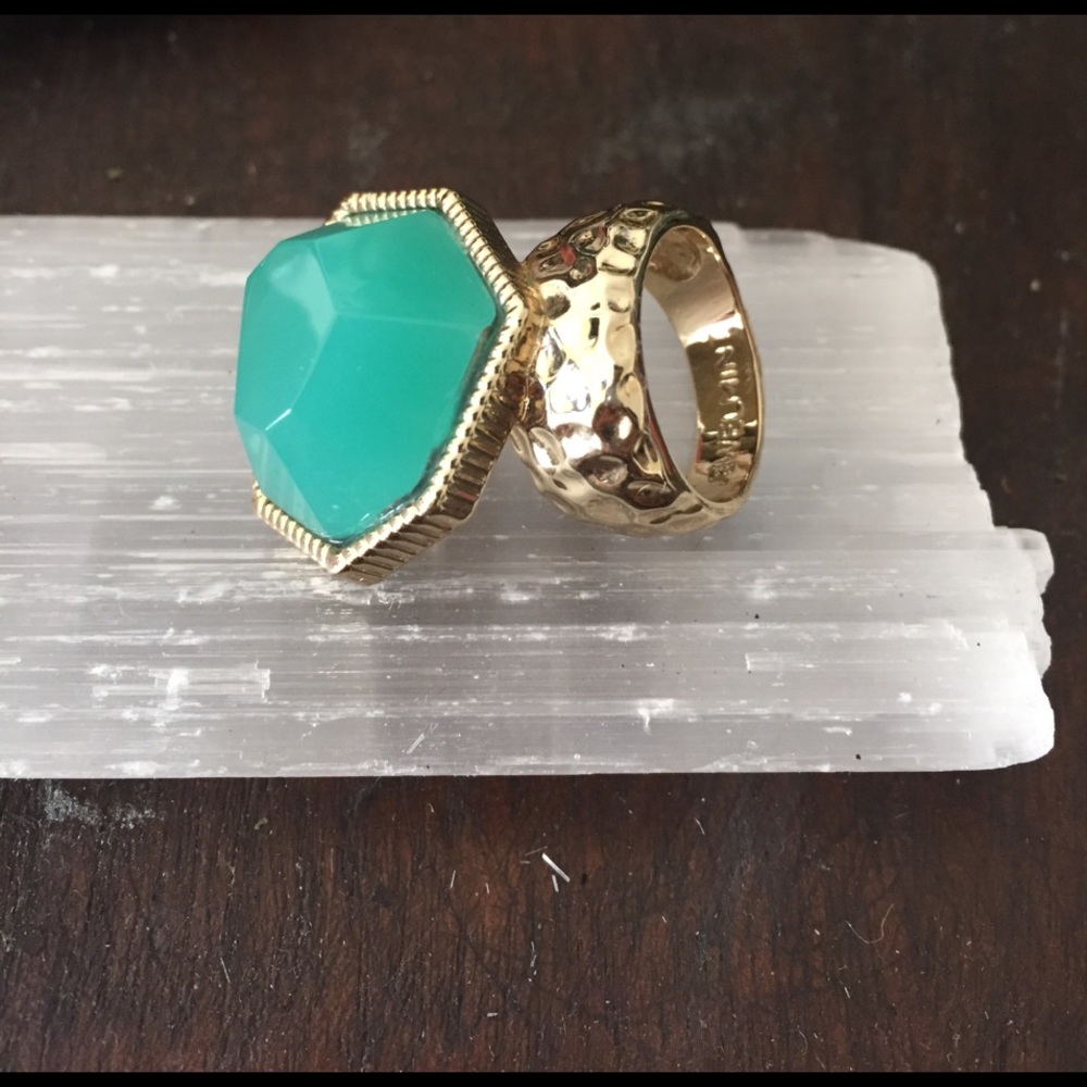 💎Jewelmint Gold/Turquoise ring ✅ Host Pick