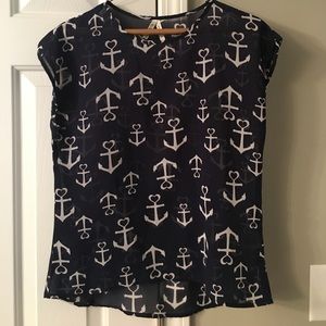 Super cute sheer top