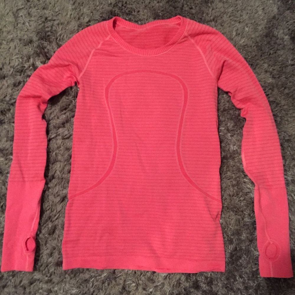 Lululemon swiftly tech - pink! Size 6