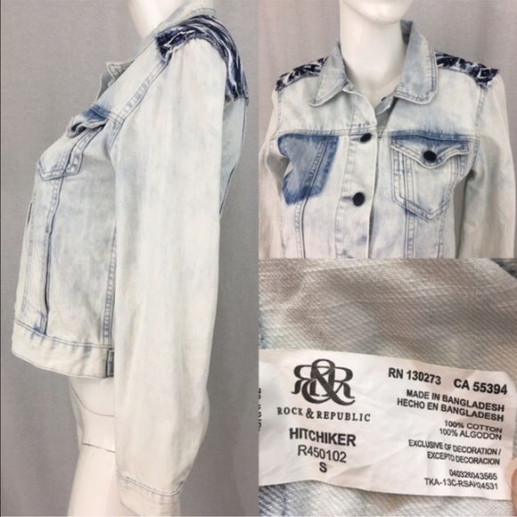 SOLD 🍭Small Rock Republic Hitchhiker Light Jacket - Picture 3 of 4