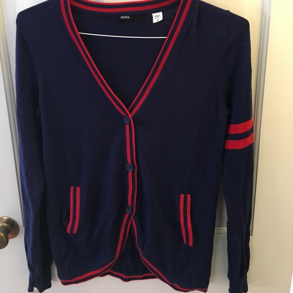Urban Outfitters BDG Blue Cardigan Sweater