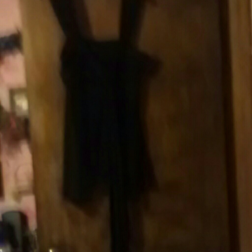 Beautiful assymetrical black tunic