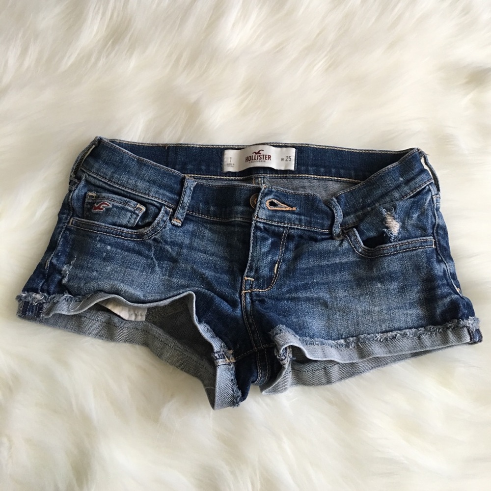 Hollister jean shorts