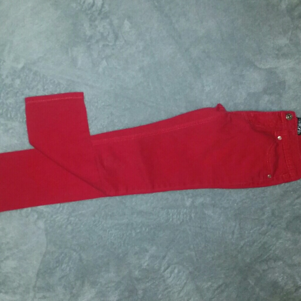 Princess size 7 red skinny jeans.
