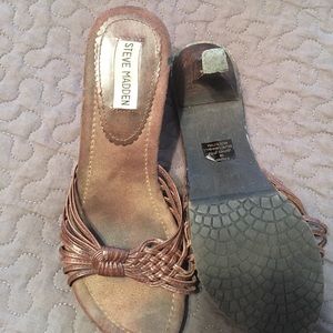 Steve Madden Brown heals size 8