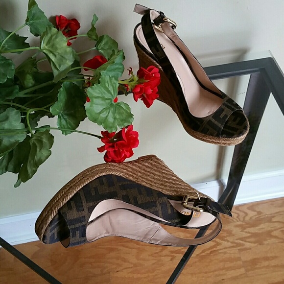 Fendi Shoes - Authentic Fendi wedges