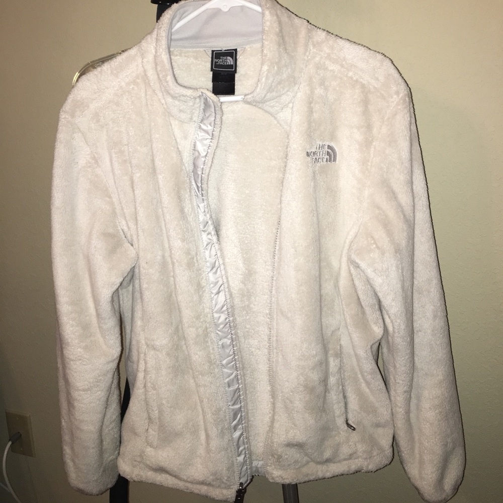 Moonlight ivory north face jacket