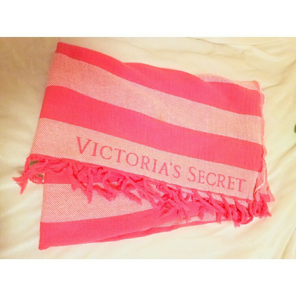 Victoria's Secret 🌜Striped Throw Blanket 🌛