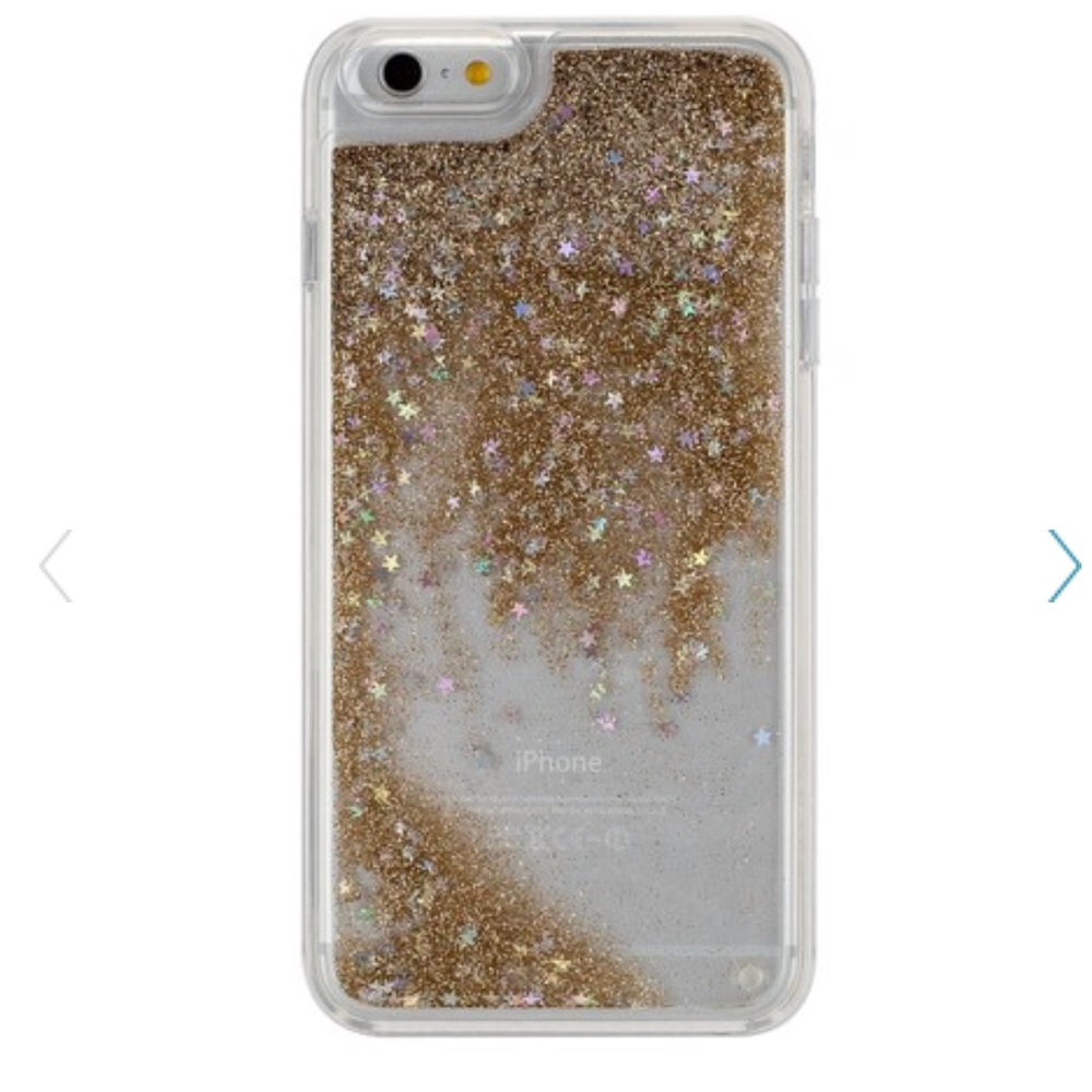 Perfect condition iPhone 6 glitter case
