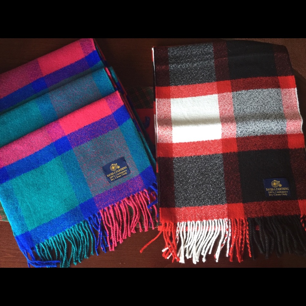 DJF Beautiful Cashmere Scarves for Men & Women