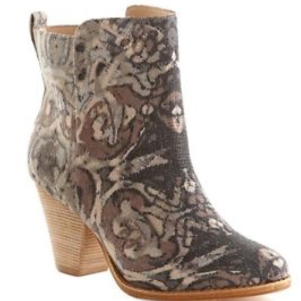 NEW Ella Moss 'Victoria' Tapestry Ankle Boot  $278