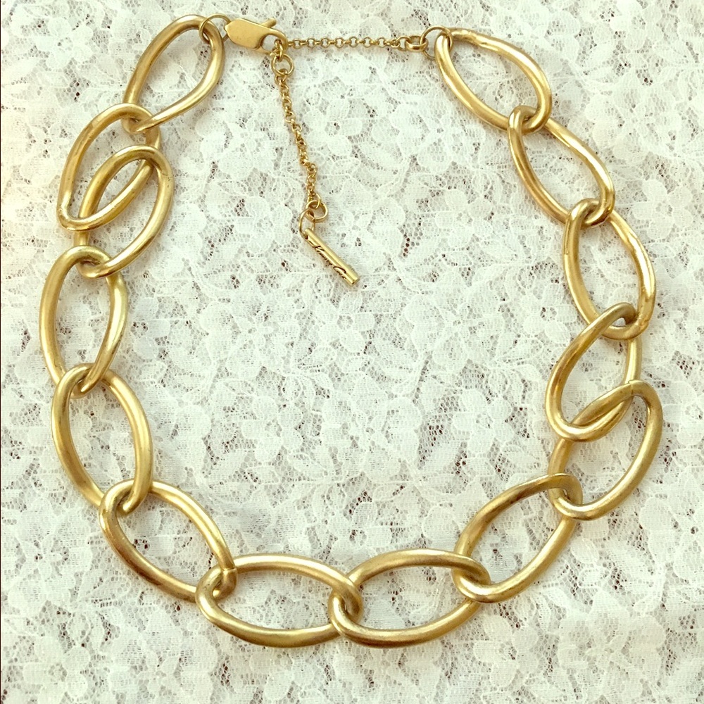 Kenneth Cole short chain link necklace