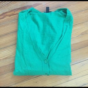 J. Crew Kelly Green Cardigan