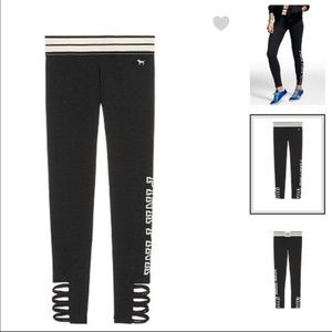 VS Pink Cotton Strappy Leggings Need to sell today