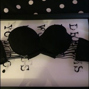 Strappy Black Bandeau