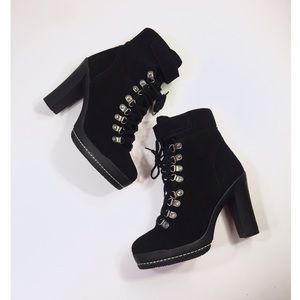 Kelsi Dagger Rane Black Ankle Boot