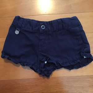 Ralph Lauren Navy Girl Shorts. 3T.