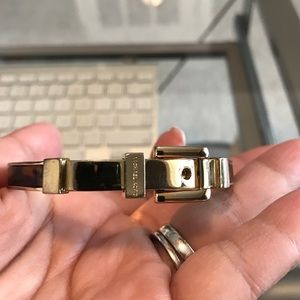 Tortoise and Gold Michael Kors Bangle