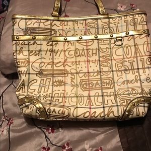 Coach tote bag