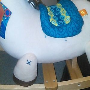 A toy horse