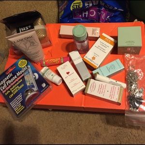 15 Pc Lot , New , skincare , owl necklace , etc