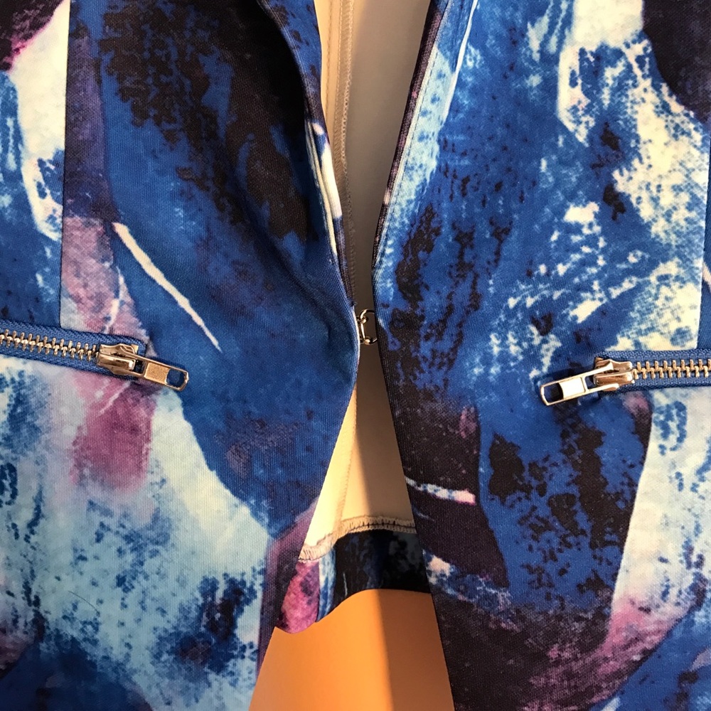 Vibrant Blue/Purple Blazer - Size: Small - Picture 5 of 5