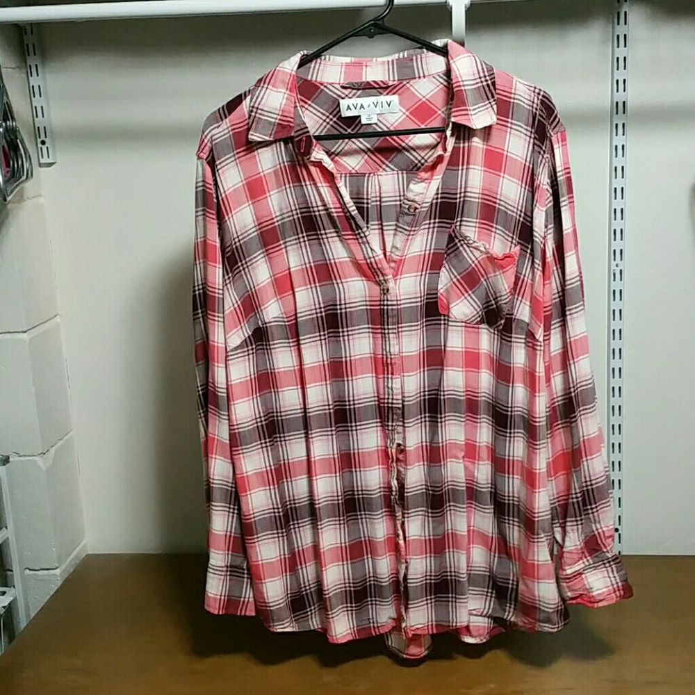 Button Down Shirt from AVA & VIV