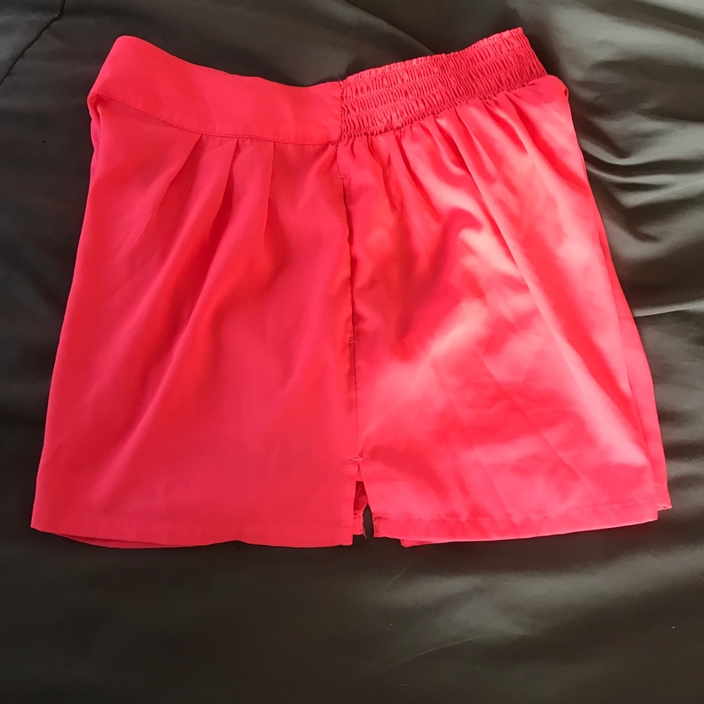 Coral AE shorts