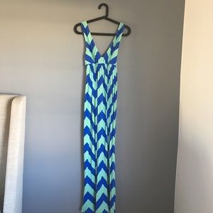 Jcrew maxi dress, size small
