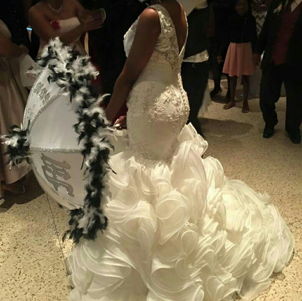 Beautiful wedding dress